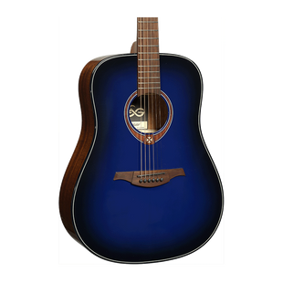 Акустична гітара Lag Tramontane Special Edition T-BLUE-D (Blue Burst) 23-04-25-23 фото