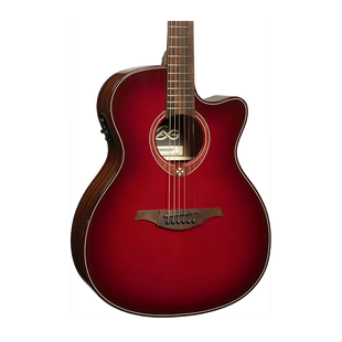 Електроакустична гітара Lag Tramontane Special Edition T-RED-ACE (Red Burst) 24-04-15-04 фото